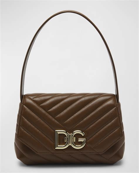 dolce gabbana quilted shoulder bag